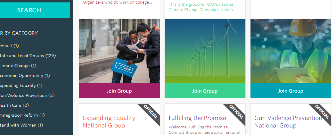 ChrisByrnes.com - Organizing For Action's Connect