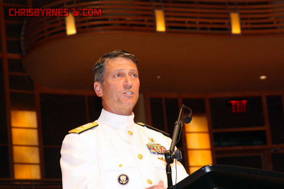 ChrisByrnes.com - Rear Admiral Ronny Jackson